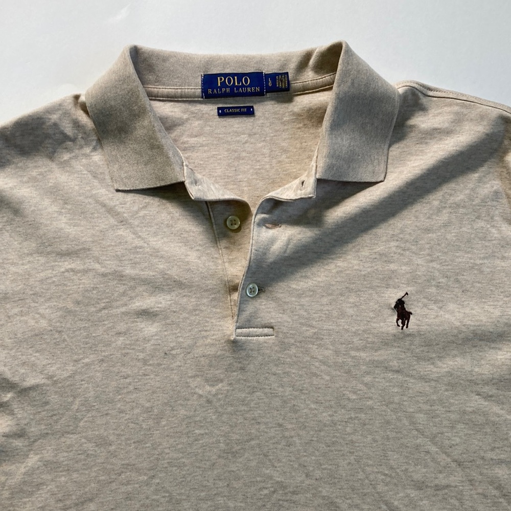 Like New Polo Ralph Lauren  (L) Cream Shirt